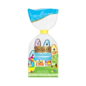 Jacquot Bolsa de Conejitos de Pascual de Chocolate con Leche 75 G.