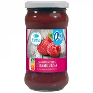 Confitura de Frambuesa Light Carrefour Extra 300 G.