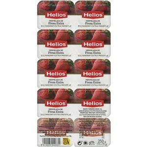 Confitura de Fresa Pack 10  Helios 25 G