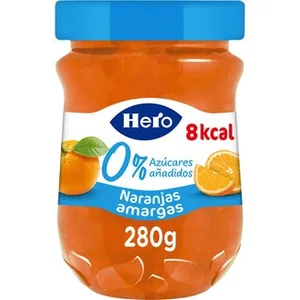 Confitura de Naranjas Amargas 0% Azúcares Añadidos  Hero 280 G
