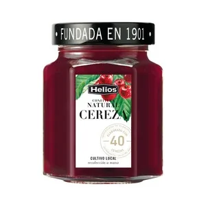 Helios Confitura Natural con Sabor a Cereza 330 G.