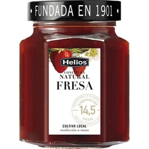 Confitura Natural de Fresa  Helios 330 G