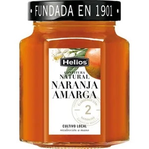 Confitura Natural de Naranja Amarga Helios, Frasco 330 G