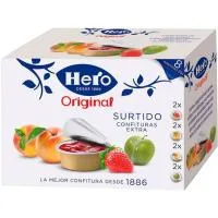 Confituras Hero, Porciones Pack 8x25 G