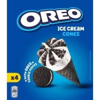 Cono Cookies Oreo, 4 Uds., Caja 250 G