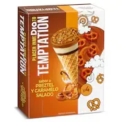 Conos Sabor Pretzel Dia Temptation 4 X 73 G