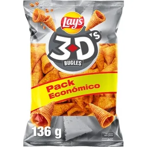 Conos Snack de Maíz Sabor Original sin Gluten Lay's