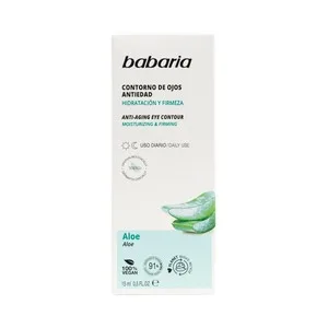 Babaria Contorno de Ojos Antiedad de Uso Diario con Aloe Vera 15 Ml.