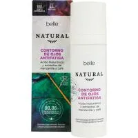 Contorno de Ojos Antifatiga Belle Natural, Bote 30 Ml