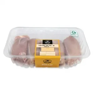 Contra de Pollo Carrefour el Mercado 600 G Aprox