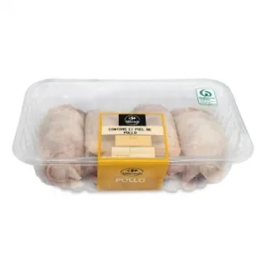 Contra de Pollo con Piel Carrefour el Mercado 1 Kg Aprox