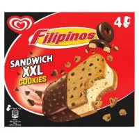 Sandwich Cookie XXL Filipinos, 4 Uds, Caja 308 G