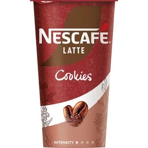 Cookies Bebida Láctea de Café y Sabor a Galleta sin Gluten  Nescafe Latte 205 ML