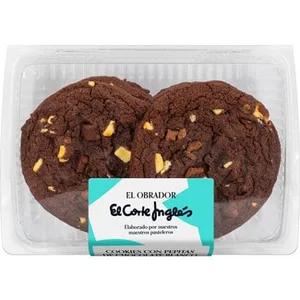 Cookies con Pepitas de Chocolate Blanco el Obrador el Corte Ingles