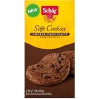 Cookies Suaves de Doble Chocolate Schar, Caja 210 G
