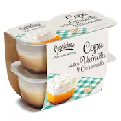 Copa de Vainilla con Caramelo y Nata Dia Caprichoso Pack 4 X 115 G