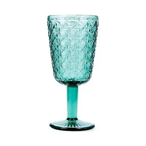 Copa de Vino 28,5cl de Vidrio Color Verde, Ágata Bidasoa