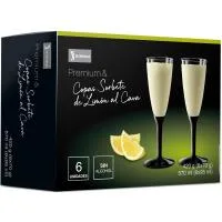 Copas de Limón al Cava la Sirena, Pack 6x95 G
