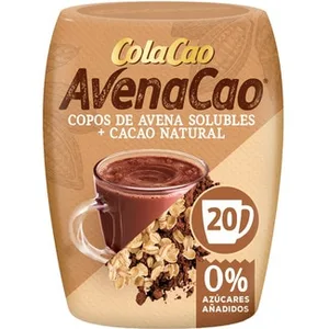 Copos de Avena Solubles Kölln con Cacao Natural 0% Azúcares Añadidos  Colacao 300 G
