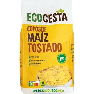 Copos de Maíz Tostado Bio Ecocesta, Bolsa 400 G