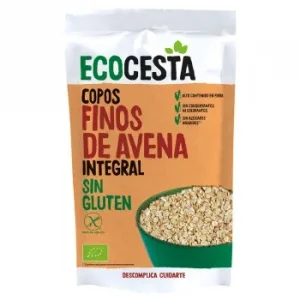 Copos Suaves de Avena Integral Ecológico Ecocesta sin Gluten Doy Pack 500 G.