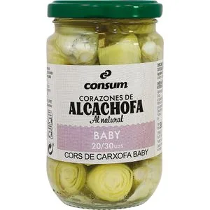 Corazones Alcachofa 20/30 Unidaes 175 Gr