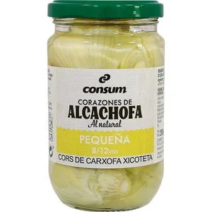 Corazones Alcachofa 8/12 175 Gr