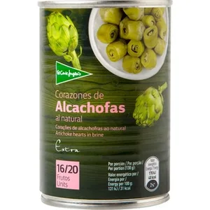 Corazones de Alcachofa 16-20 Piezas el Corte Ingles