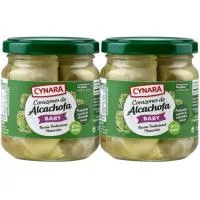 Corazones de Alcachofa 8/12 Frutos Cynara, Pack 2x212 G