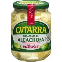 Corazones de Alcachofa en Mitades Gvtarra, Frasco 400 G