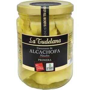 Corazones de Alcachofa en Mitades IGP de Tudela la Tudelana