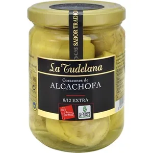 Corazones de Alcachofa Enteras IGP de Tudela 8-12 Piezas la Tudelana