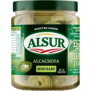 Corazones de Alcachofa Mini Baby 20-25 Piezas Alsur