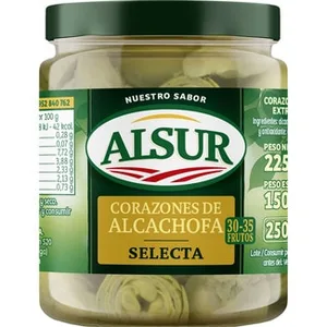 Corazones de Alcachofa Selecta 30-35 Piezas Alsur