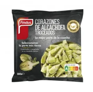 Corazones de Alcachofa Troceados Findus 300 G.
