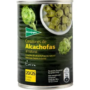 Corazones de Alcachofas 20-25 Piezas el Corte Ingles