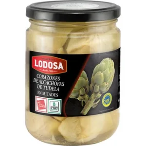 Corazones de Alcachofas IGP de Tudela en Mitades Lodosa