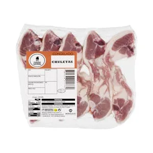 Chuletas Cordero de Lechal Congeladas 0.47 KG