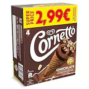 Cornetto de Chocolate 4 X 60 G