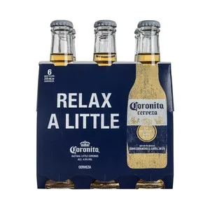 Coronita Cerveza Pack 6 Botella X 21 Cl. 1260 ML