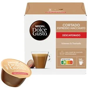 Cortado Descafeinado Cápsulas 16 u