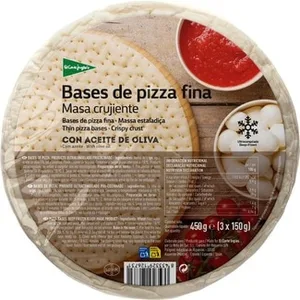 Bases de Pizza Fina 3 Unidades el Corte Ingles