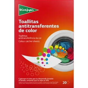 Toallitas Anti-transferencia de Color  el Corte Ingles 20 Unidades