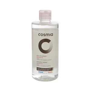 Cosmia Agua Micelar Desmaquillante, para Pieles Secas y Sensibles Cosmia Sensitive 500 Ml.