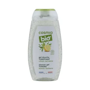 Cosmia Bio Gel Tonificante para Baño o Ducha con Extracto de Limón Verbena de Origen Ecológico 250 Ml.