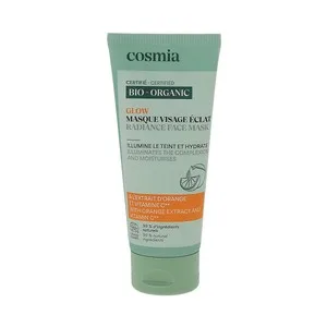 Cosmia Bio Mascarilla Facial Iluminadora con Extracto de Naranja Ecológica y Vitamina C 100 Ml.