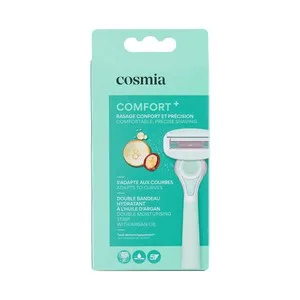 Cosmia Comfort+ Maquinilla para Depilación Femenina con 5 Hojas.
