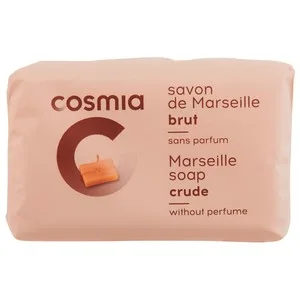 Cosmia Pastilla de Jabón de Tocador sin Perfume con Jabón de Marsella 200 G.