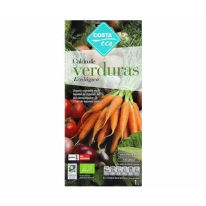 Costa ECO Caldo de Verdura Ecológico Costa Eco 1 L. 1000 ML