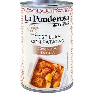 Costillas con Patatas Lata 400 Gr